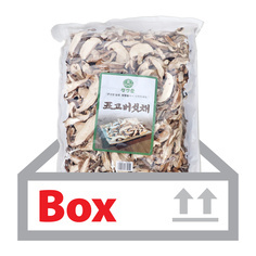 건표고버섯(슬라이스) 1kg*12ea(박스)/동립