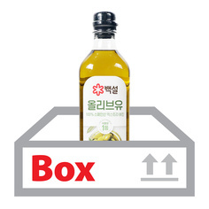 올리브유 900ml*12ea(박스)/백설