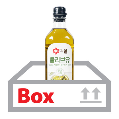 올리브유 900ml*12ea(박스)/백설