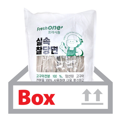 실속찰당면 1kg*10ea(박스)/프레시원