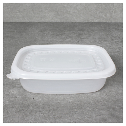 사각죽용기(소)(몸통+뚜껑) 50입/아주