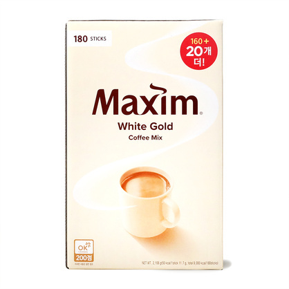 맥심화이트골드 160T+20T/동서식품