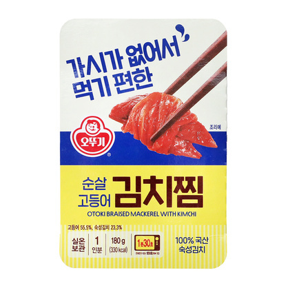 순살고등어김치찜 180g/오뚜기