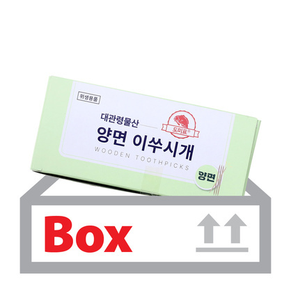 고급이쑤시개(양면)*100ea(박스)/대관령물산