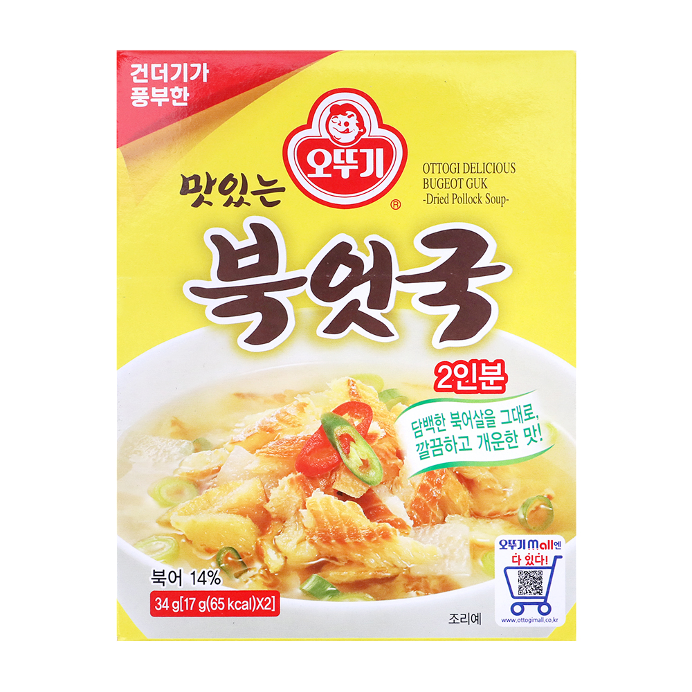 맛있는북엇국 34g/오뚜기
