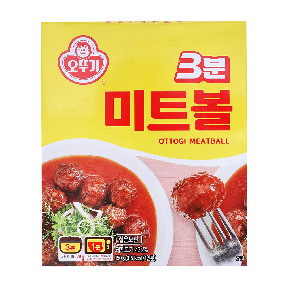3분미트볼 150g/오뚜기