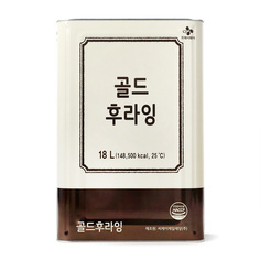 <b>[수량한정특가]</b> 골드후라잉식용유 18L/CJ