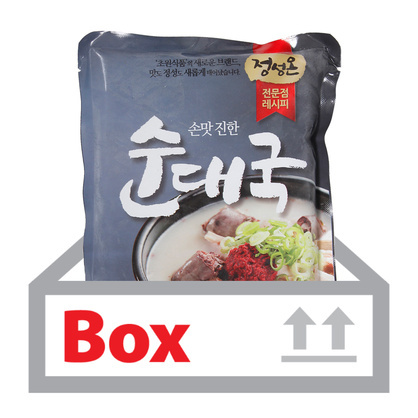 순대국 600g*24ea(박스)/정성온