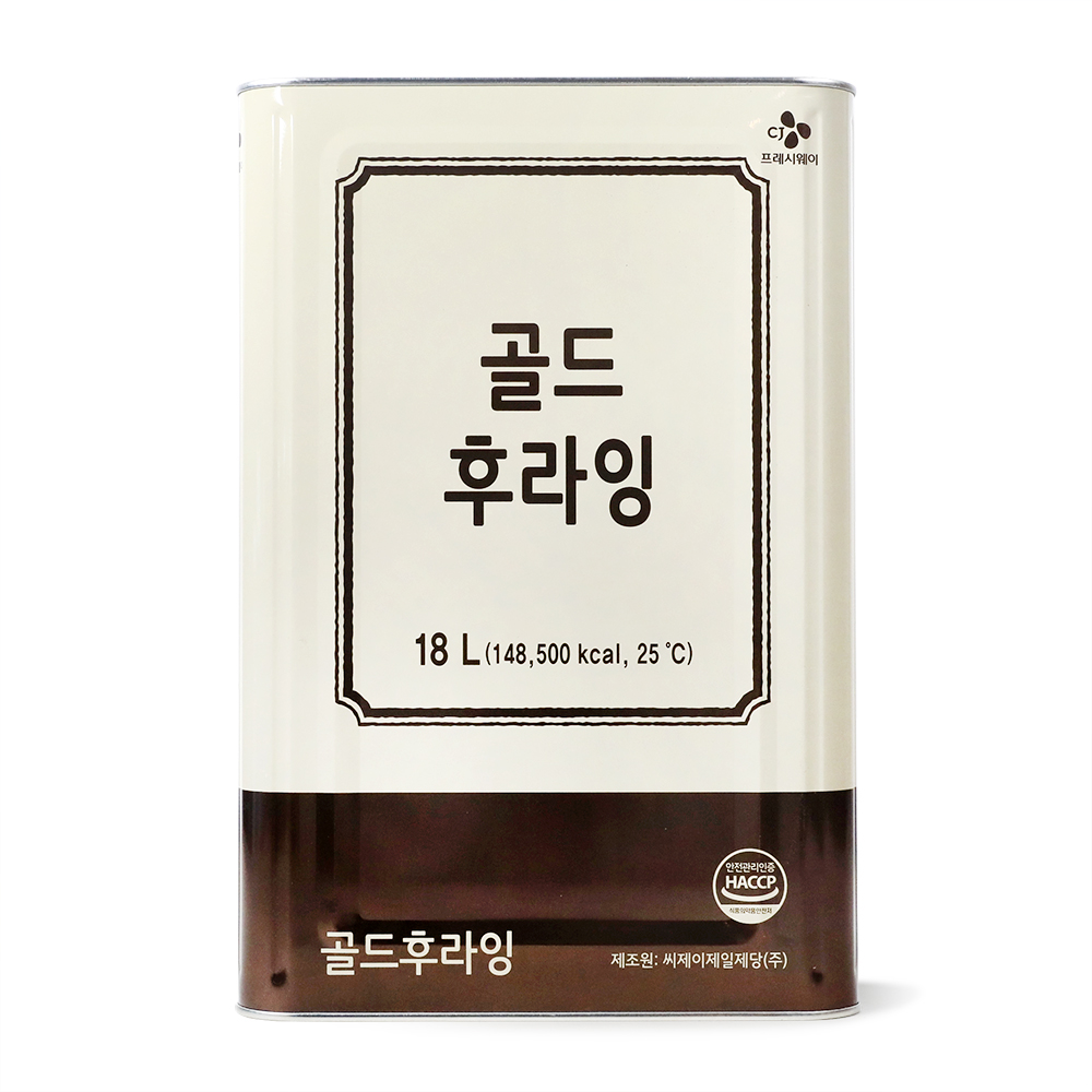 골드후라잉식용유 18L/CJ