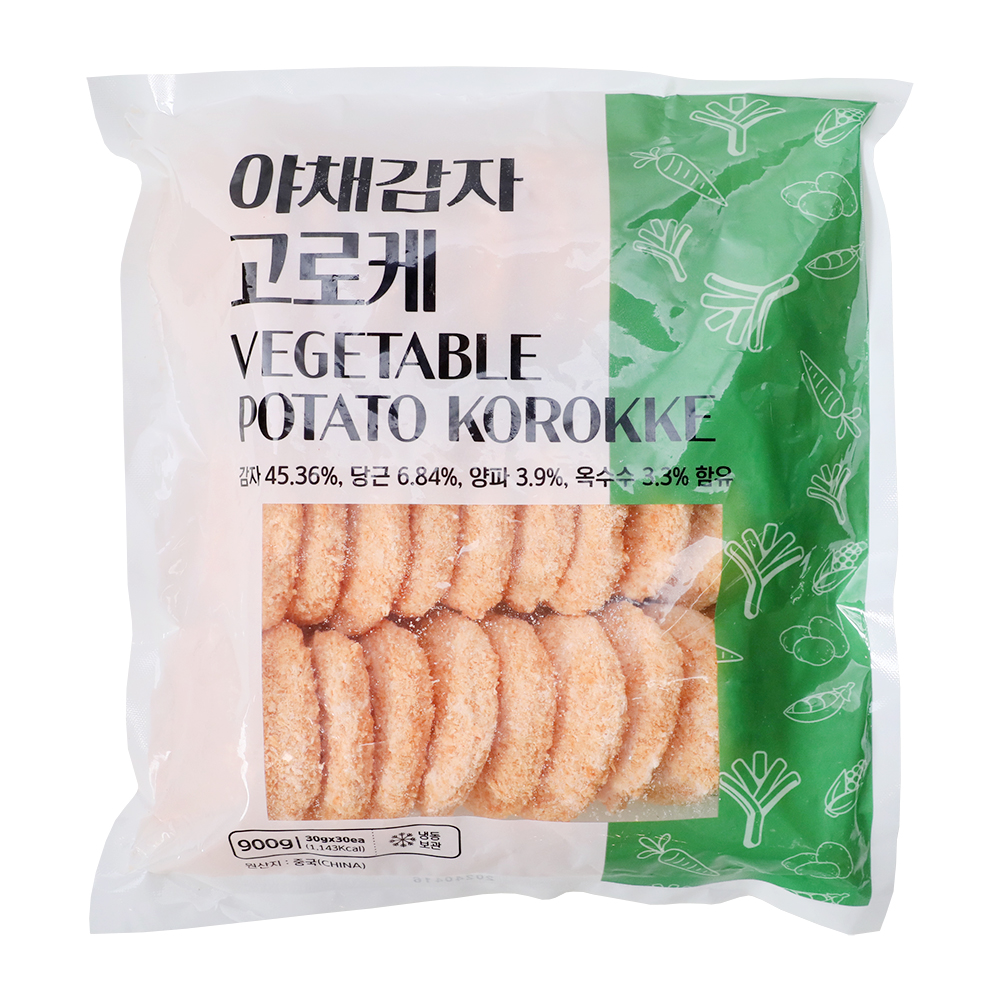 야채감자고로케 900g(30g*30입)/농우