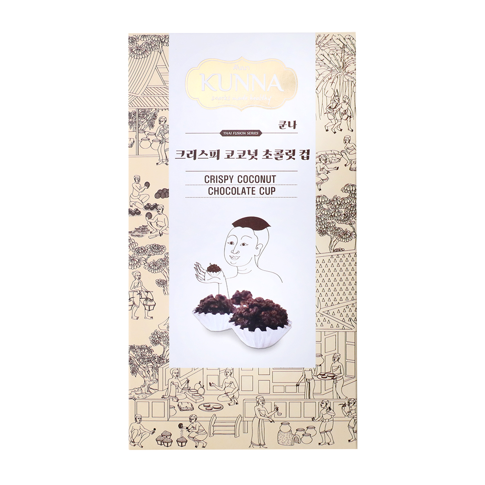 크리스피코코넛초콜릿컵 90g/쿤나