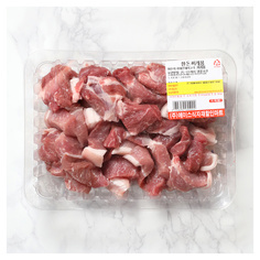 [업소용]한돈 냉장앞다리살(찌개용) 1kg(5kg이상 구매시)