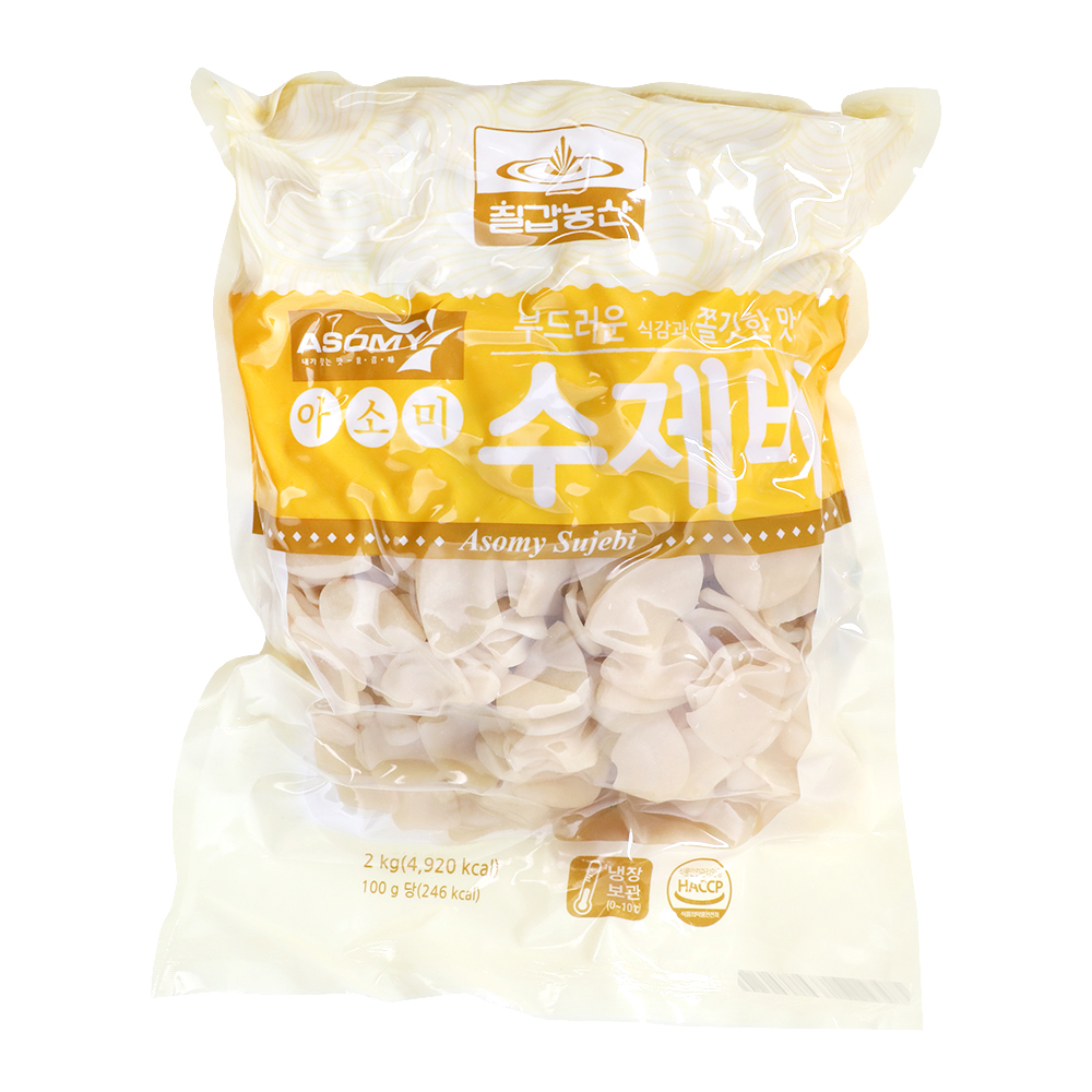 아소미 수제비 2kg/칠갑농산
