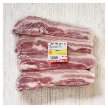 [업소용]수입 냉동삼겹살(보쌈용) 1kg(5kg이상 구매시)