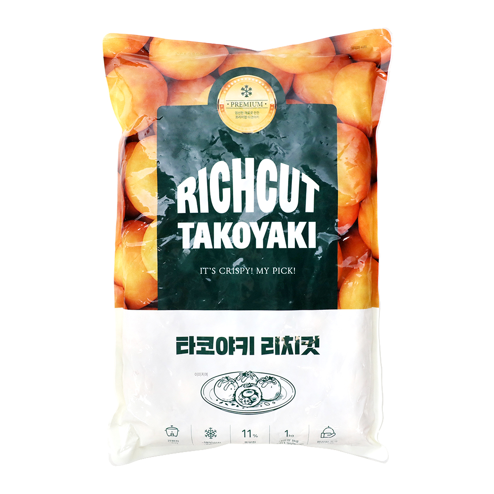타코야끼 리치컷 1kg(20g*50입)/삼아F&B