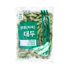 냉동자숙대두(자숙콩) 450g/진보