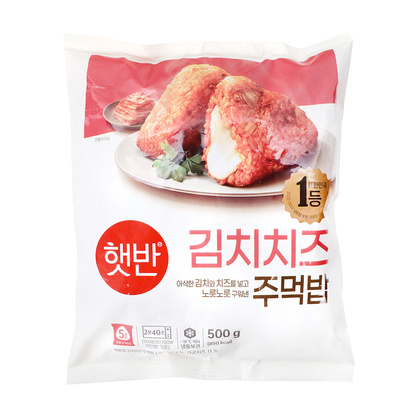 햇반 김치치즈주먹밥 500g/CJ