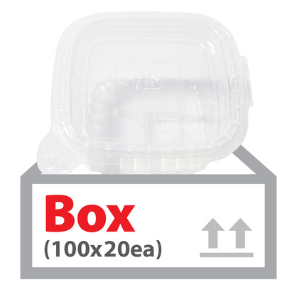 사각투명컵(소) 100입*20ea(박스)