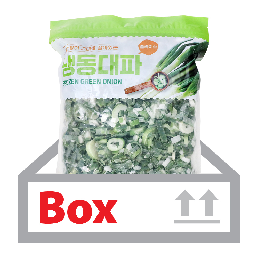 냉동대파 600g*10ea(박스)
