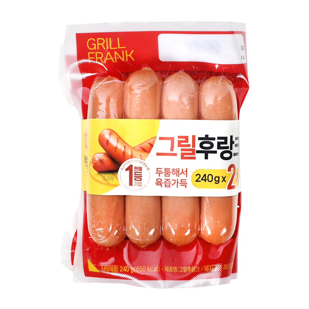 그릴후랑크 240g*2입/백설