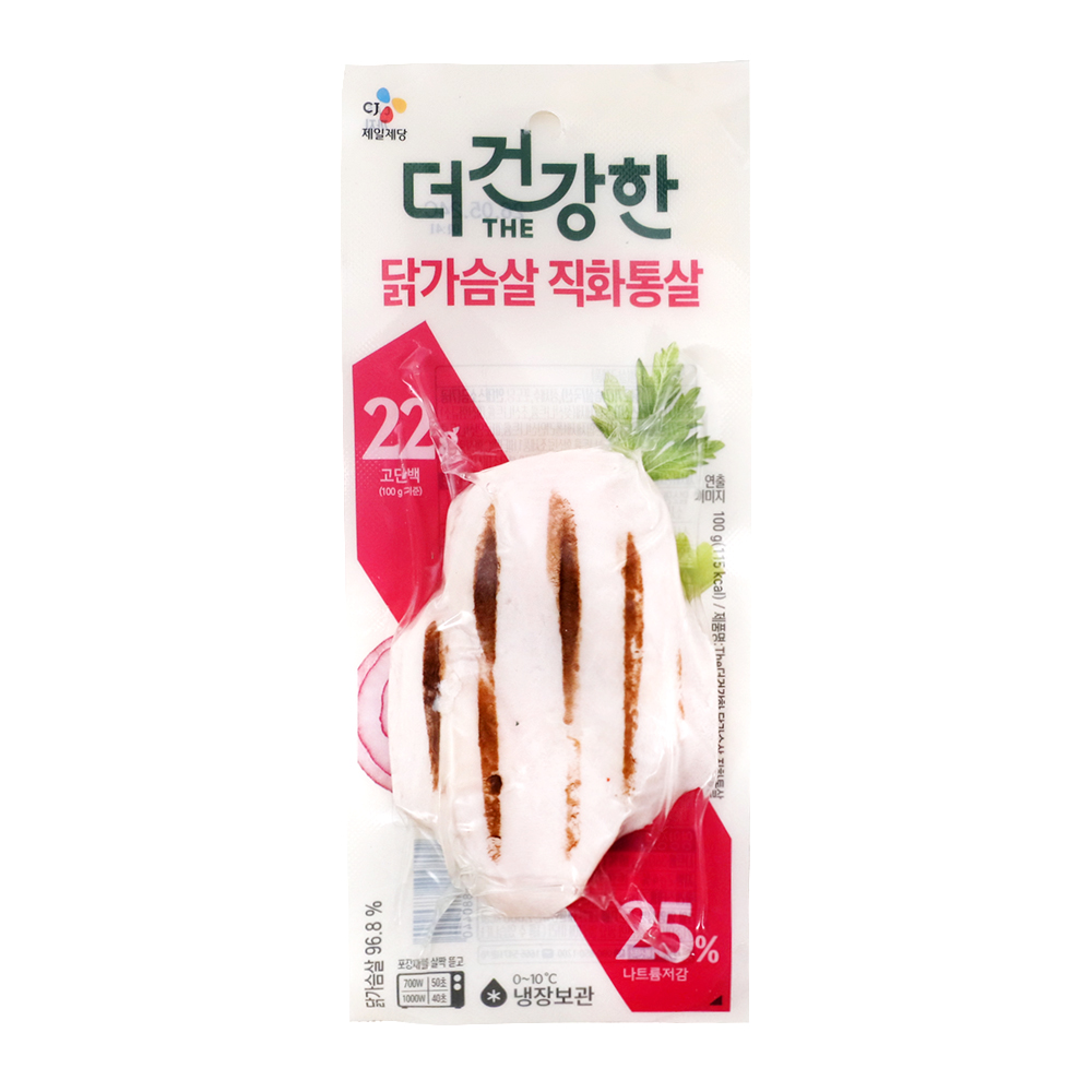 더건강한닭가슴살직화통살 100g/CJ