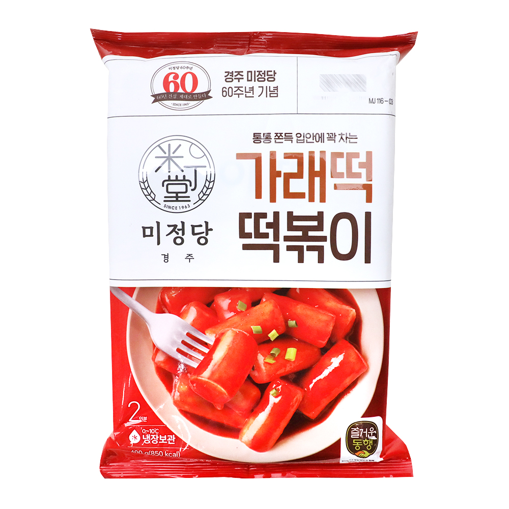 가래떡떡볶이 400g/미정당