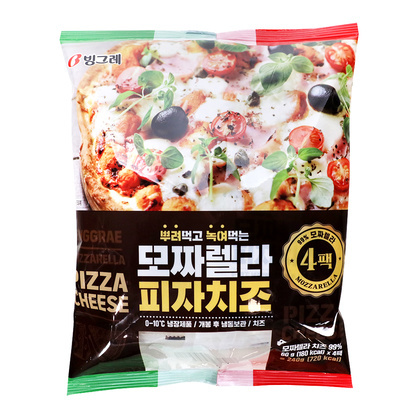 모짜렐라피자치즈 240g(60*4입)/빙그레