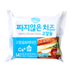 짜지않은치즈(고칼슘&비타민) 252g(14매)/동원