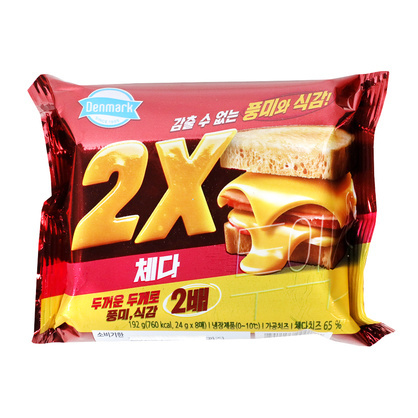 2X체다치즈 192g(8매)/동원