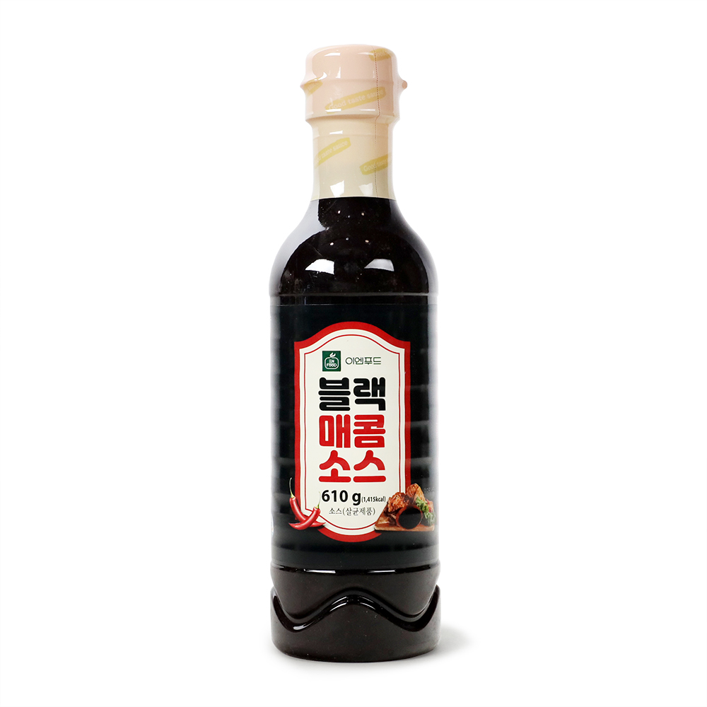 블랙매콤소스 610g/이엔푸드
