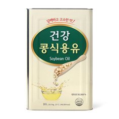 <b>[수량한정특가]</b> 건강한콩식용유 18L/비앤비