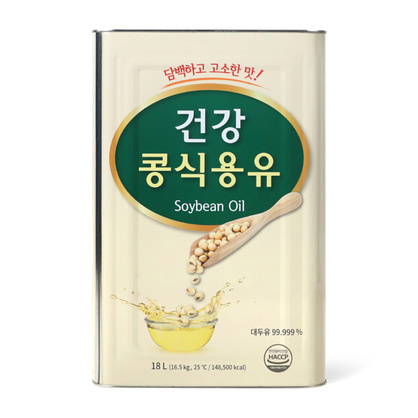 <b>[수량한정특가]</b> 건강한콩식용유 18L/비앤비