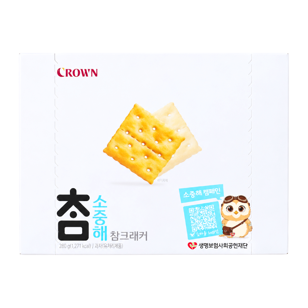 참크래커 280g(15입)/크라운