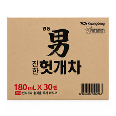 헛개차캔 180ml*30ea(박스)/광동