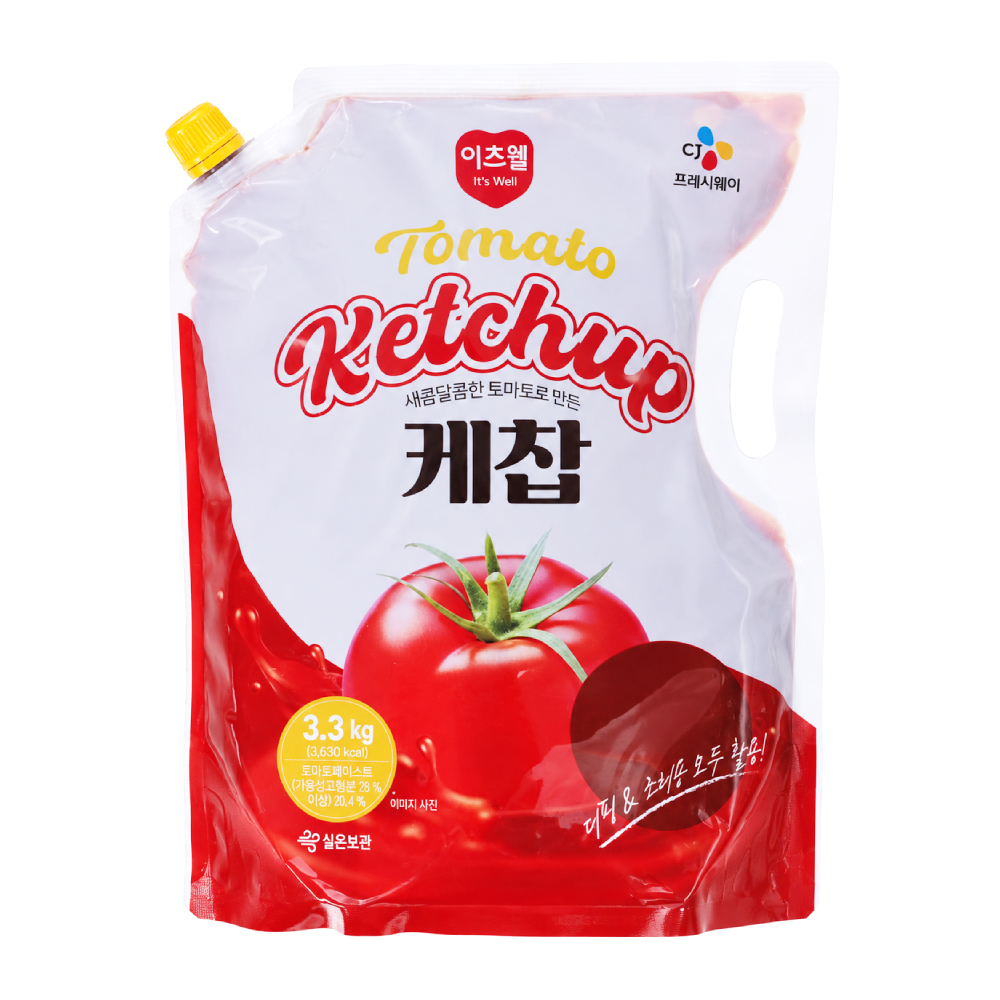 케찹(캡) 3.3kg/이츠웰