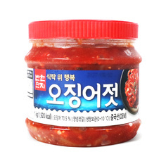 프리미엄 오징어젓 1kg/반찬단지