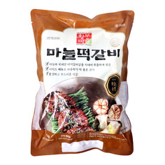 마늘떡갈비 1kg(40g*25입)/황보마을