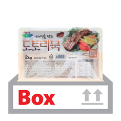 도토리묵 2kg*2ea(박스)/해다뜰