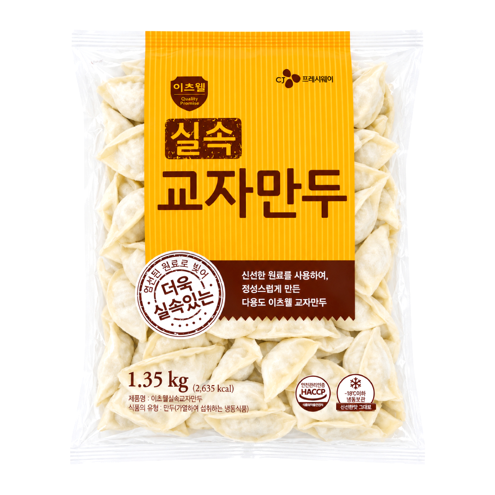 실속교자만두 1.35Kg/이츠웰