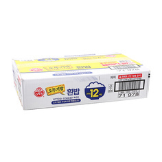 맛있는오뚜기밥 200g*12입(박스)/오뚜기