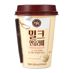 밀크연유라떼 250ml/설빙