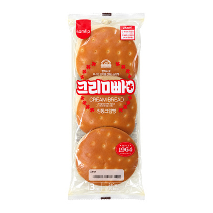 정통크림빵 240g(80g*3입)/삼립