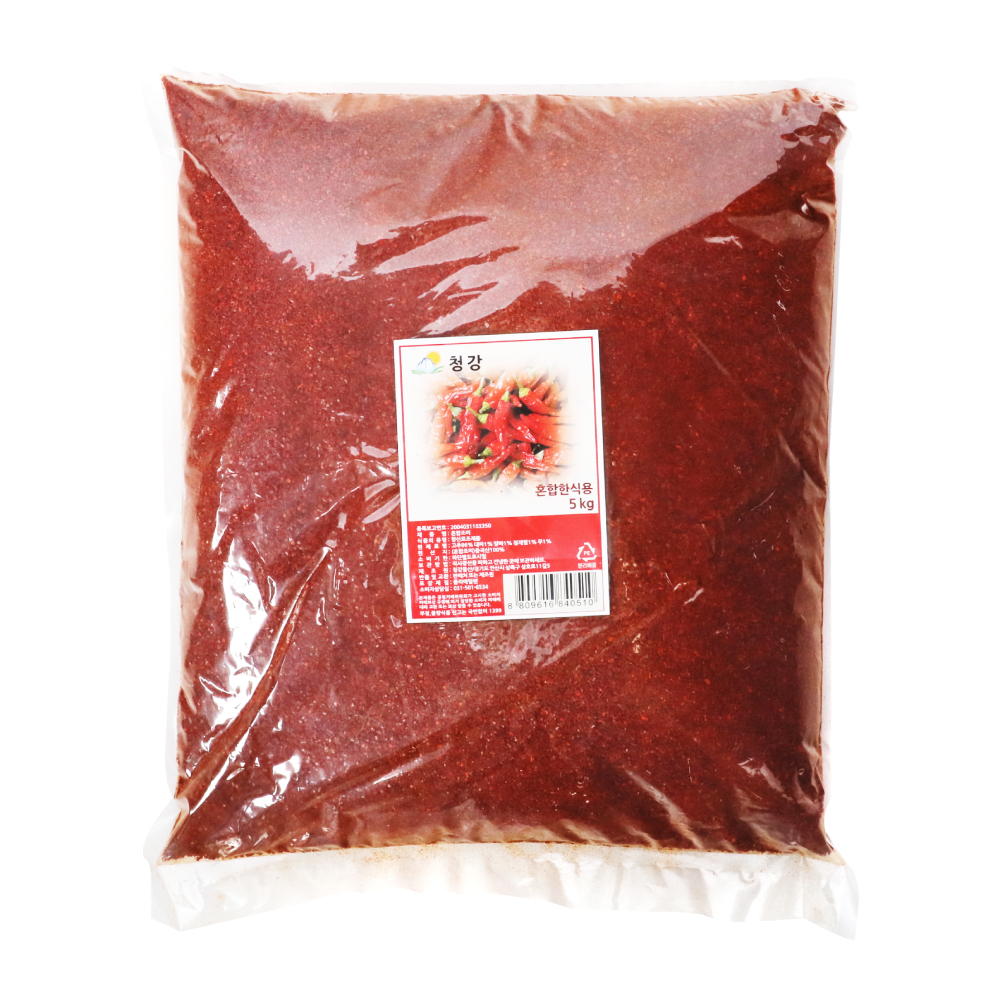 혼합고춧가루(한식용,중국산) 5kg/청강