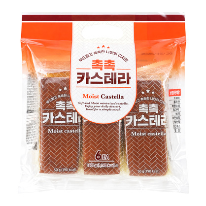 촉촉카스테라 300g(50g*6입)