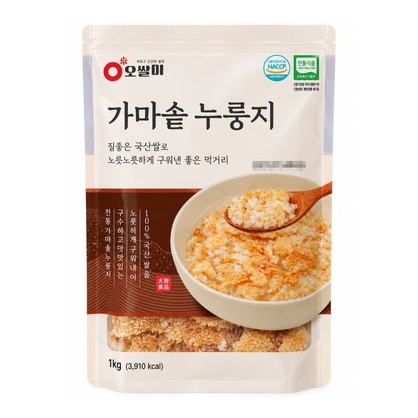 가마솥누룽지 1kg/오쌀미