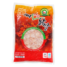 국산 뼈없는닭발 1kg/선산식품