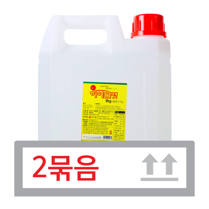 하이물엿 9kg*2개/대진