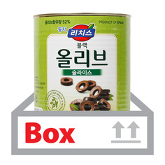 블랙올리브(슬라이스) 3kg*6ea(박스)/동서식품