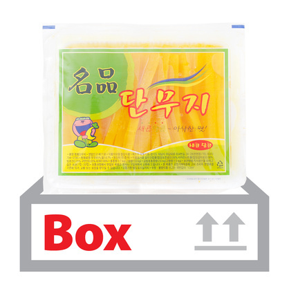 명품단무지(김밥용,13mm) 2.6kg*4ea(박스)/일품식품