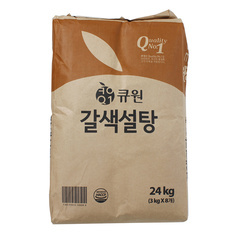 갈색설탕 3kg*8ea(포대)/큐원